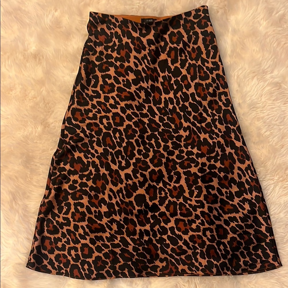 J.Crew Leopard Print Skirt